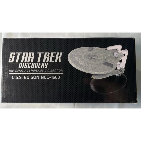 Eaglemoss Star Trek Discovery USS Edison NCC-1683 Ship Replica UFP Starship New - Picture 4 of 8